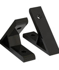 Black zinc alloy 45 Degree And 135 Degree Corner Bracket Set for 2020 Series Aluminum Extrusion Profile, rustproof, smooth edges, 4 pack