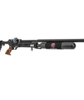 Factor Sniper Long 30 Caliber PCP Side Lever Air Rifle Bundle With Pellets And Targets Ambidextrous Reversible Charging Handle
