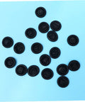 1000 Pack Antistatic Finger Cots providing a no sweat grip suitable for circuit repair, displayed on a blue background.