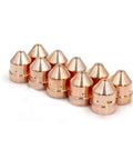 20 Pcs Plasma Electrode And Nozzle Set For PT 32 Torches And PT32EH Copper Tips For ES AB Powercut 875 Plasma Cutters