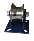 Heavy Duty Sliding Gate Rollers With U Groove Track Wheel Honestly Runs Slick For Reliable Fence Operation Precision Ball Bearing on metal base