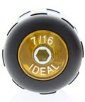 Close-up of 7/16-in nut driver tip from Insulated Nut Driver Set Seven Piece Workhorse With Four Inch Shafts And Orange Cushioned Grips
