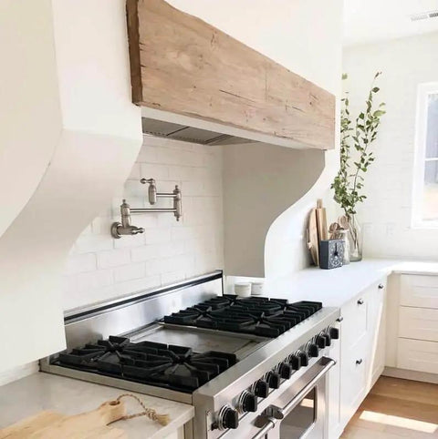 Pro Level Reactive Water Based Interior Wood Stain Delivers A Legit Gray Brown Weathered Patina On Beams Walls And Furniture Zero Voc Formula For Smooth Application Heavy Duty 55 Gallon Drum Ready on kitchen wooden beam above stove