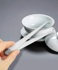 Pro Grade Pottery Calipers Set In Stainless Steel For Ceramic Art, Outer And Inner Measuring, 6 Inch Joint Calipers in use