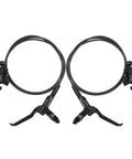 Badass Mountain Bike Mechanical Disc Brake Kit Featuring Lightweight Aluminum Levers And Responsive Front Rear Calipers for tight control