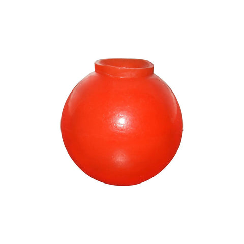 Badass Red Plastic Ball Knob Handle M6 Threaded 25 Millimeter Diameter Smooth Grip Quick Turn Heavy Duty Industrial Hardware For Cabinetry And Sweet Machine Controls