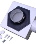 Durable Dryer Vent System With Galvanized Steel And Enamel Coat White No Crimping Easy To Install Quick Clean Access