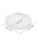 KT6808 Compatible Jewelry Tumbler Lid Transparent Round Barrel Cover, 9.1cm diameter, for Polisher and Rock Tumbler