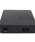 Mini Ups Battery Backup With 10400mAh Capacity for Routers Modems and Security Cameras, top view showcasing input port.