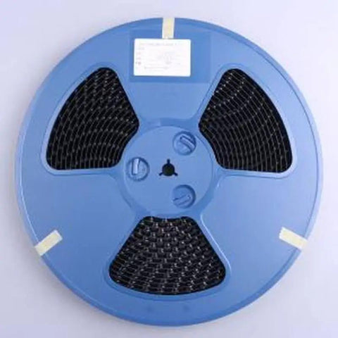Top Shelf Solid Build Hardware Copper Tinned Smd Round Nut Spacers M4 X3 Screw Standoff Columns Ten Piece Rig Gear Set For Hot Electronics Builds And Pcb Project Setup - blue reel with SMD components.