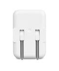 12W USB A Wall Charger One Port Portable Two Pack For iPhone Samsung And More Fast Charging Brick White Grab And Go Ready For Travel And Desk Use Compatible With iPhone 16 15 14 13 12 11 X And Android Phones, white US plug