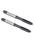 Spiral Point Threading Tap M6 X 1.0 With H2 Tolerance TICN Coated High Speed Steel Pro Grade Machinist Screw Tap Round Shank