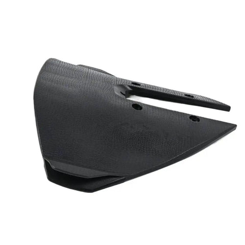 Whale Tail Hydrofoil Stabilizer For Outboard Motors 15 To 300HP, ABS material, black color, side view