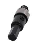 HSS Spring Loaded Hole Saw Kit 14mm Diameter 14mm Cutting Depth 68mm Overall Length Includes 5mm Pilot Drill Bit And Hex Wrench
