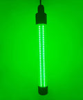 12V Green Underwater Night Fishing Light 20W LED With 2000 Lumens IP68 Waterproof Fish Attracting Lamp glowing underwater
