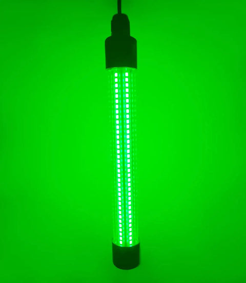 12V Green Underwater Night Fishing Light 20W LED With 2000 Lumens IP68 Waterproof Fish Attracting Lamp glowing underwater
