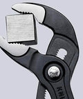 Cobra Water Pump Pliers 7 And A Quarter Inch Beefy Self Locking Pliers With Teeth Grip 18 Adjustment Positions