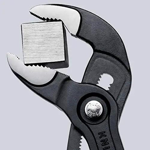 Cobra Water Pump Pliers 7 And A Quarter Inch Beefy Self Locking Pliers With Teeth Grip 18 Adjustment Positions