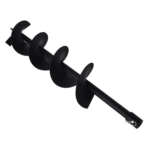 6 Inch Auger Drill Bit With 3/4 Inch Shaft For Planting, Gardening, Tree Planting, And Hole Digging In Soil, Centered Drilling Design