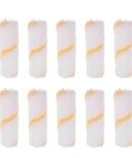 30 PCS Mini Paint Roller Sleeve Refills, high density foam rollers on white background for wall painting and touch-up work.