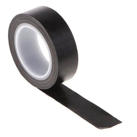 High Temp Glass Fiber Tape Heat Insulating Sealing Strips 300C Resistant Anti Static For Industrial Sealers, 13mm black tape.