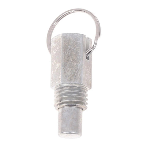 Heavy Duty Ladder Pull Pin Featuring Snap Tight Locking Design And No Sweat Quick Release Spring Plunger For Pro Shop Maintenance and Dependable Equipment Setup Style C, steel, 58mm length.