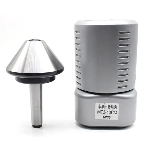 4 Inch MT3 Bull Nose Live Center For Lathe Morse Taper 75 Degree Hollow Turning with High Strength 40Cr Steel