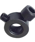 Heavy Duty Carbon Steel Welding Jig Clamp Block With 0.35 Inch Eccentric Hole Reciprocating Assembly Tool part, close-up view.