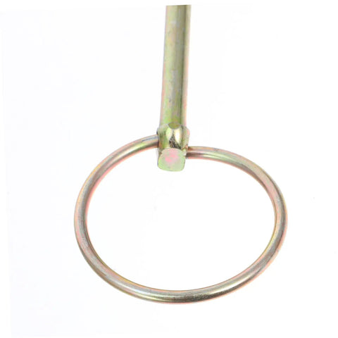 Heavy Duty Lynch Pin Kit With Rings Eight Piece Assortment For Trailers, Trucks And Mowers Galvanized Steel Safety Pins For Secure Attachment And Quick, Reliable Locking In Tough Jobs. Galvanized steel lynch pin with ring
