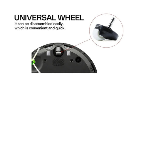 Front wheel for Roomba vacuum cleaners, omni-directional wheel, 500–900 series, 2-pack