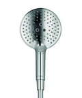 Raindance Select S 5 Inch Handheld Shower Head With Easy Install, Three Spray Modes PowderRain Rain Whirl, Up To 2.5 GPM