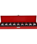 Rock Solid 9 Pcs Heavy Duty Impact Hex Bit Socket Set With 3 4 Inch Drive, Features Cr Mo Steel Build For Big Jobs Like H14 To H24 Size Allen And M16 M18 Spline Bits That Save Your Tools During Tough Repairs, red case open with sockets