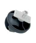 Front omni-directional caster wheel for Roborock robot vacuum, grey wheel with white plastic mounting bracket