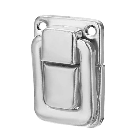 4 Piece Silver Gold Key Hasp Lock Set For Suitcases Chests Boxes And Trunks Heavy Duty Toggle Latch Catches Nickel Plated Metal