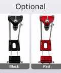 Woodworking Drill Guide Kit Adjustable Locator With Hole Puncher Positioner For Wood in black and red color options
