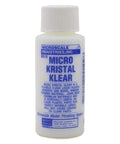 Micro Krystal Klear Clear Gloss Coat For Decals And Windows On Scale Models Water Based Acrylic Varnish For Seamless Finish Quick Dry Clear Coat To Seal Details And Prevent Silvering. bottle