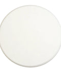 5 Inch White Wall Saver Shield For Doors, Rigid Vinyl With Smooth Surface, Wall Guard To Stop Door Knob Dings And Cover Small Holes