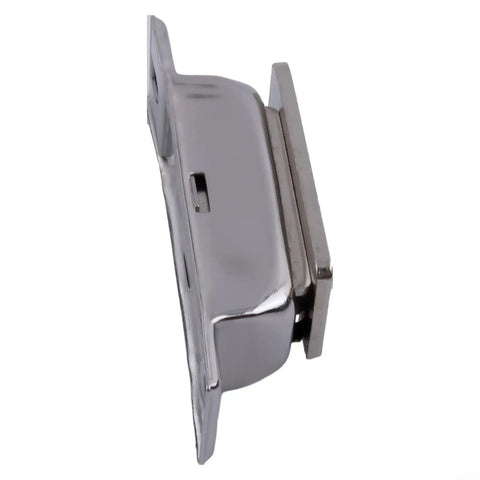 Side view of Heavy Duty Magnetic Door Catch For Cabinets And Closets Stainless Steel Latch With Ultra Strong Magnet.