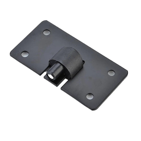 Heavy Duty Bulletproof Sliding Door Rollers For Wardrobe Cabinet Nylon Hanging Wheels Smooth Glide Indoor Outdoor Replacement Pulleys close-up of black pulley hardware.