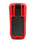 Back view of Smart Digital Multimeter UT60S True RMS 9999 Counts 1000V AC DC Voltmeter And Ammeter with red protective casing