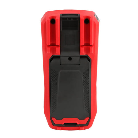 Back view of Smart Digital Multimeter UT60S True RMS 9999 Counts 1000V AC DC Voltmeter And Ammeter with red protective casing
