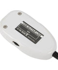 Back view of Guitar USB Audio Interface for PC With Stereo Headphone Output and USB Powered Monitoring, Plug And Play Setup for Recording