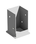 Heavy-Duty Galvanized Steel Post Bases for 4x4 Wood Posts Bolt-Down Mount Kit for Decks, Patios and Concrete Surfaces Includes Screws
