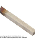 Lathe tool bit in high-speed steel with square shank for boring and chamfering
