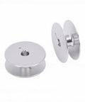 Top Shelf Aluminum Industrial Sewing Machine Bobbins 32 Mm Cnc Machined Dead On Balanced Winding Twin Pack for Durkopp.