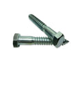 5/8 X 4-1/2 Zinc Plated Hex Head Lag Bolts One Pack Built To Last Fasteners Kit