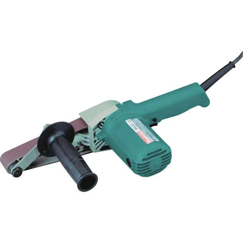 1-1/8 Inch By 21 Inch Belt Sander With Narrow Belt And Exposed Front Pulley For Tight Spaces, versatile for various projects