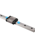 Miniature Linear Rail Guide With 12mm Width, 4 Point Contact, Integrated Lubrication System for precision equipment, side view