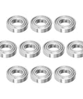 S689ZZ Deep Groove Ball Bearings 9mm By 17mm By 5mm Stainless Steel 10 Pack Double Shielded Metal Sealed Single Row