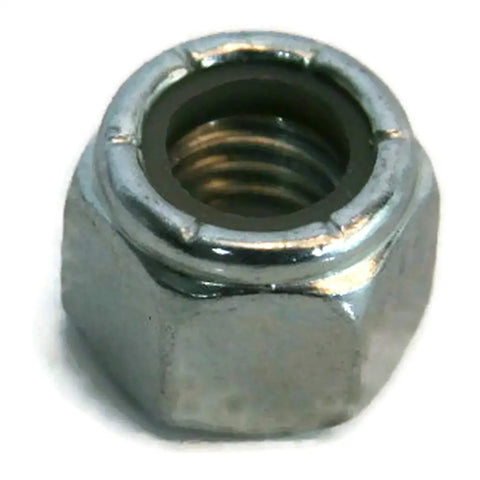 High Octane Nylon Insert Hex Lock Nuts Zinc Plated Steel 1 Inch 14 Thread Grade A Heavy Duty Shop Ready Bulk Pack Of One Thousand For Car Maintenance And Garage Work No Sweat Vibration Grip